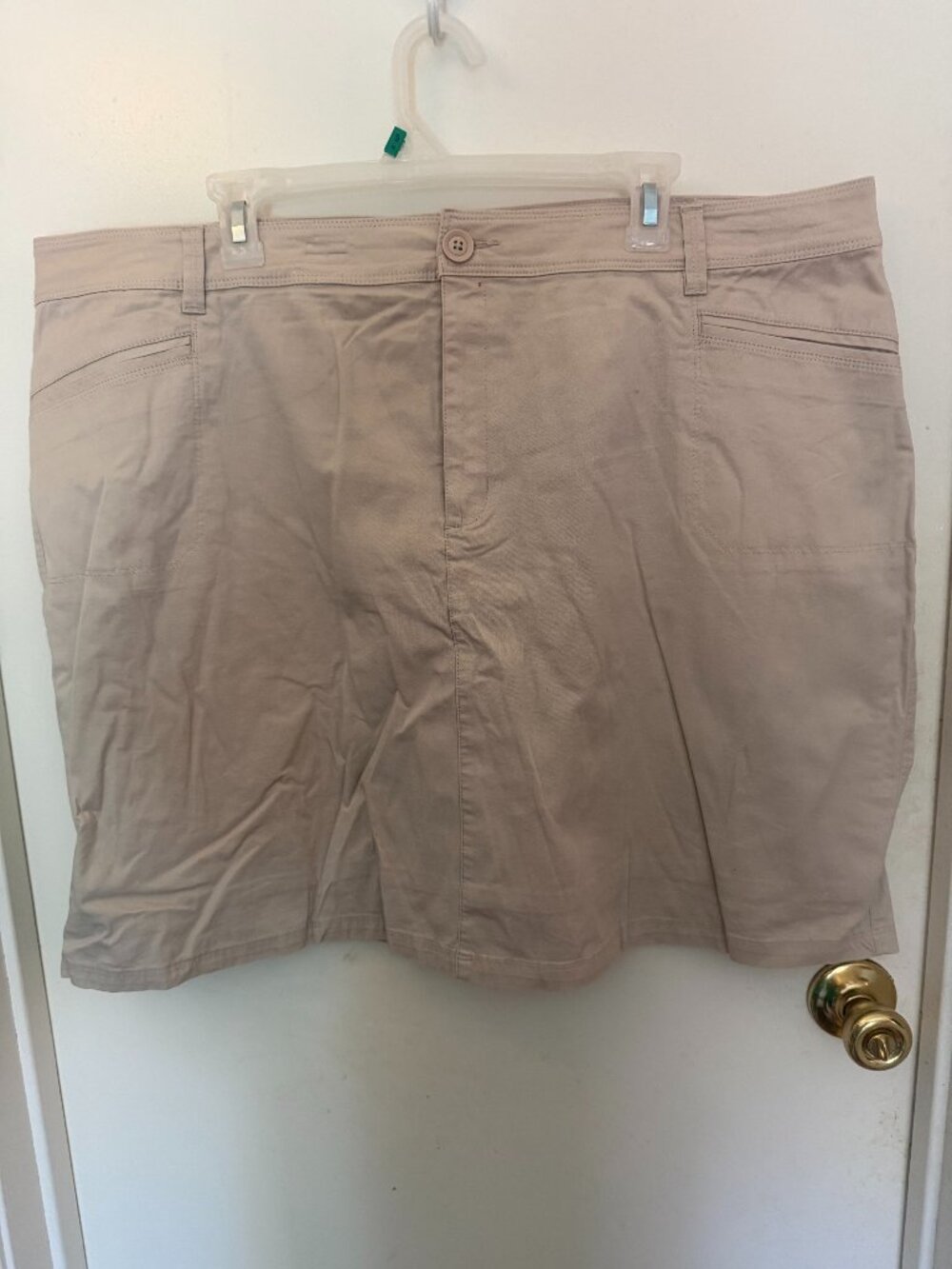 Croft & Barrow Khaki Twill Skort W 20W